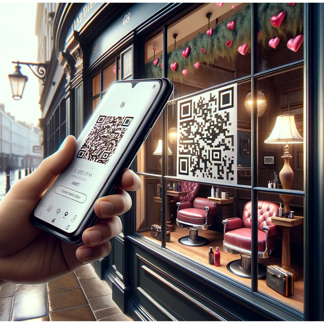 Affiche QR code pour réserver